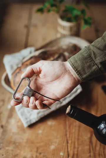 Cavatappi e apribottiglie Vale - Nero-argento - Dorre