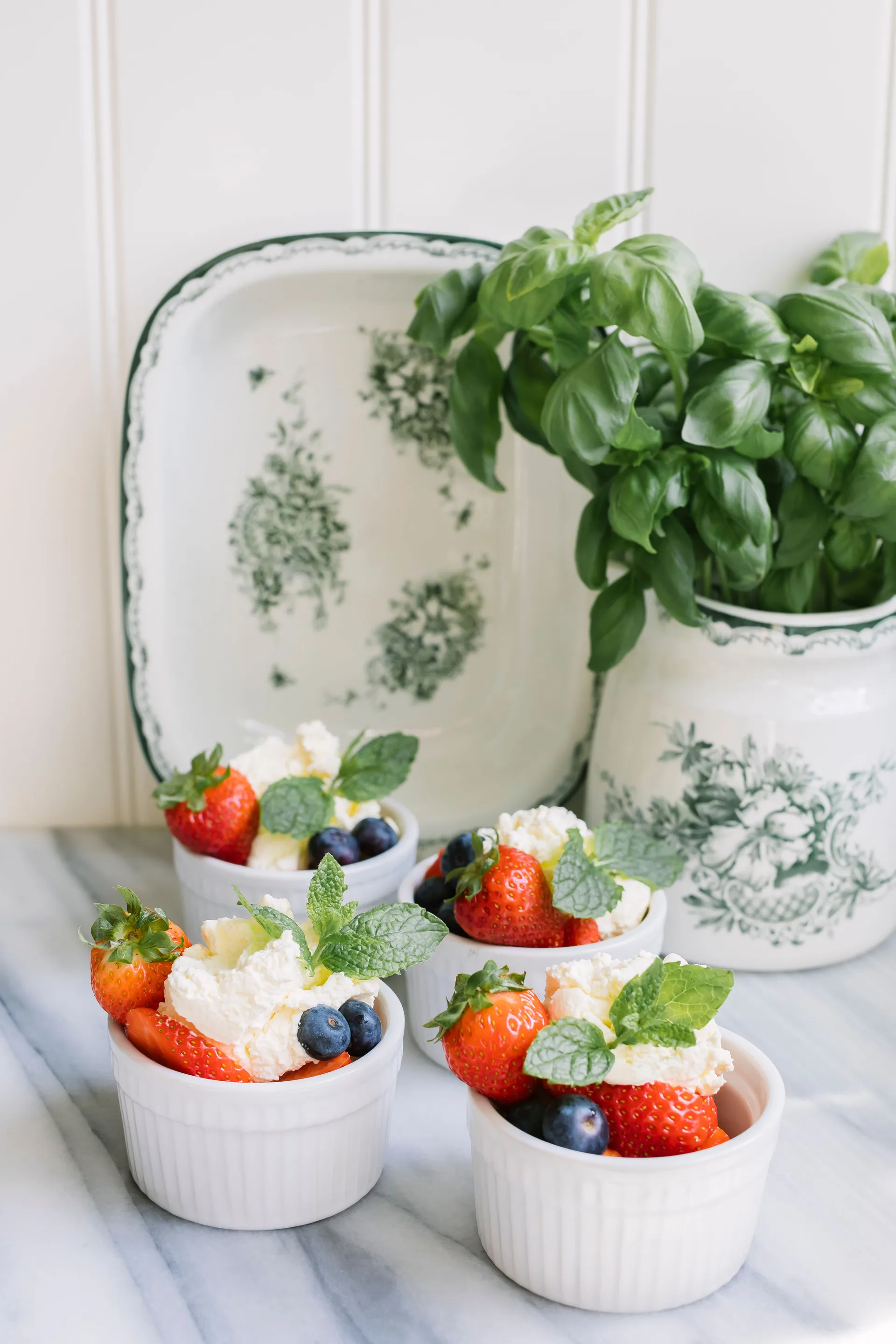 Ciotole per soufflé Fire Ø 9 cm, confezione da 4, Bianco Dorre