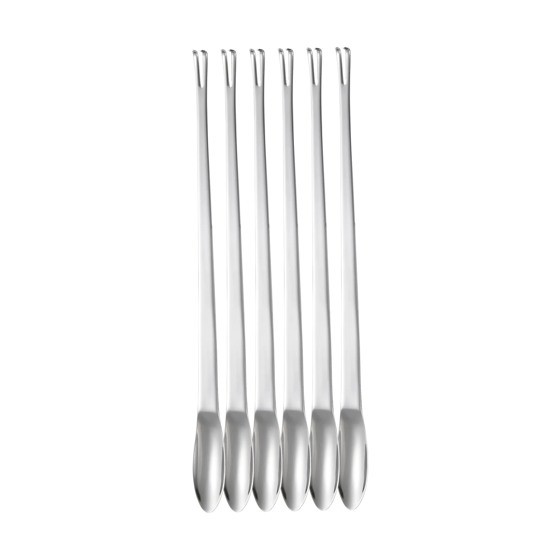 Classic forchetta per frutti di mare, acciaio inox, 6-pack, 24,5 cm Dorre