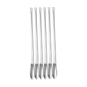 Classic forchetta per frutti di mare - acciaio inox, 6-pack, 24,5 cm - Dorre