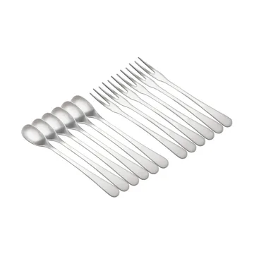 classic set tapas - acciaio inox, 12 pezzi - Dorre