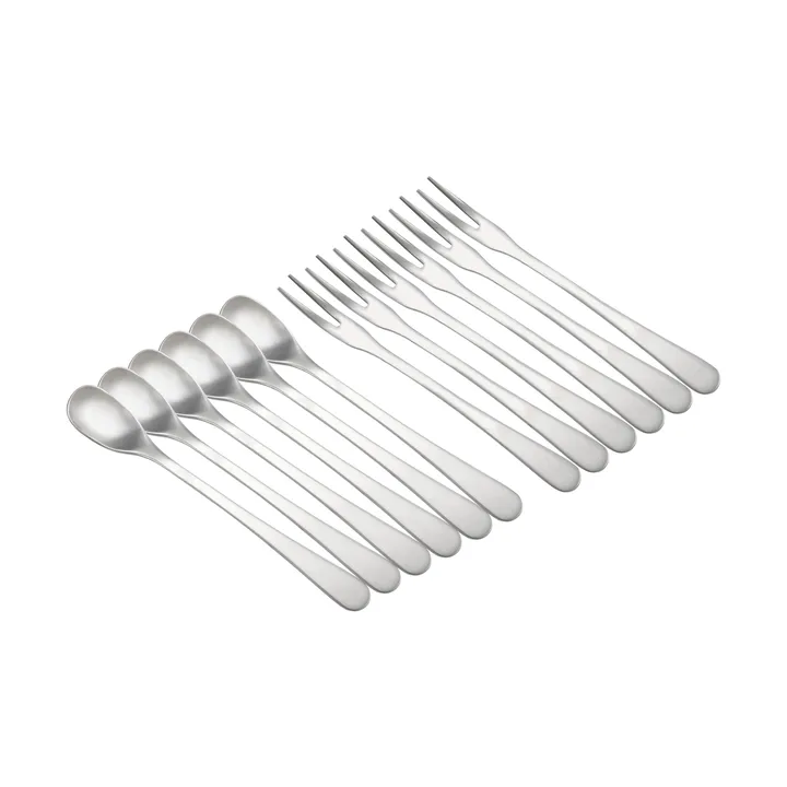 classic set tapas - acciaio inox, 12 pezzi - Dorre