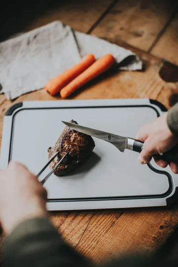 Coltello per filetto lunghezza 29,5 cm Asama - Maniglia nera - Dorre