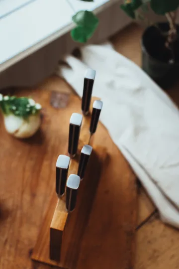 Coltello Santoku Asama 18 cm - Acciaio inossidabile - Dorre