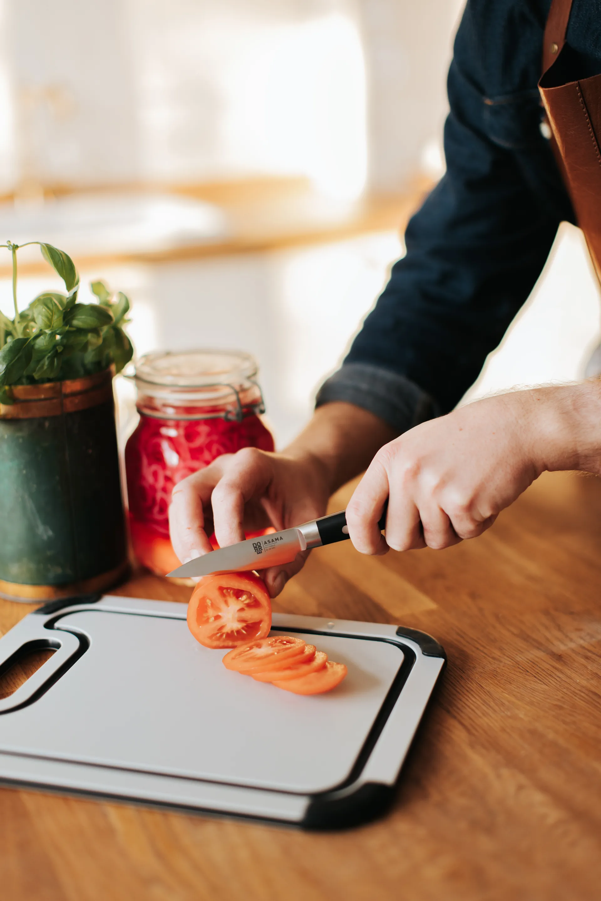 Coltello spelucchino Asama 8 cm, Acciaio inossidabile Dorre