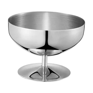 Coppa dessert/bicchiere da gelato - Acciaio inox, 4 pezzi, 25 cl - Dorre