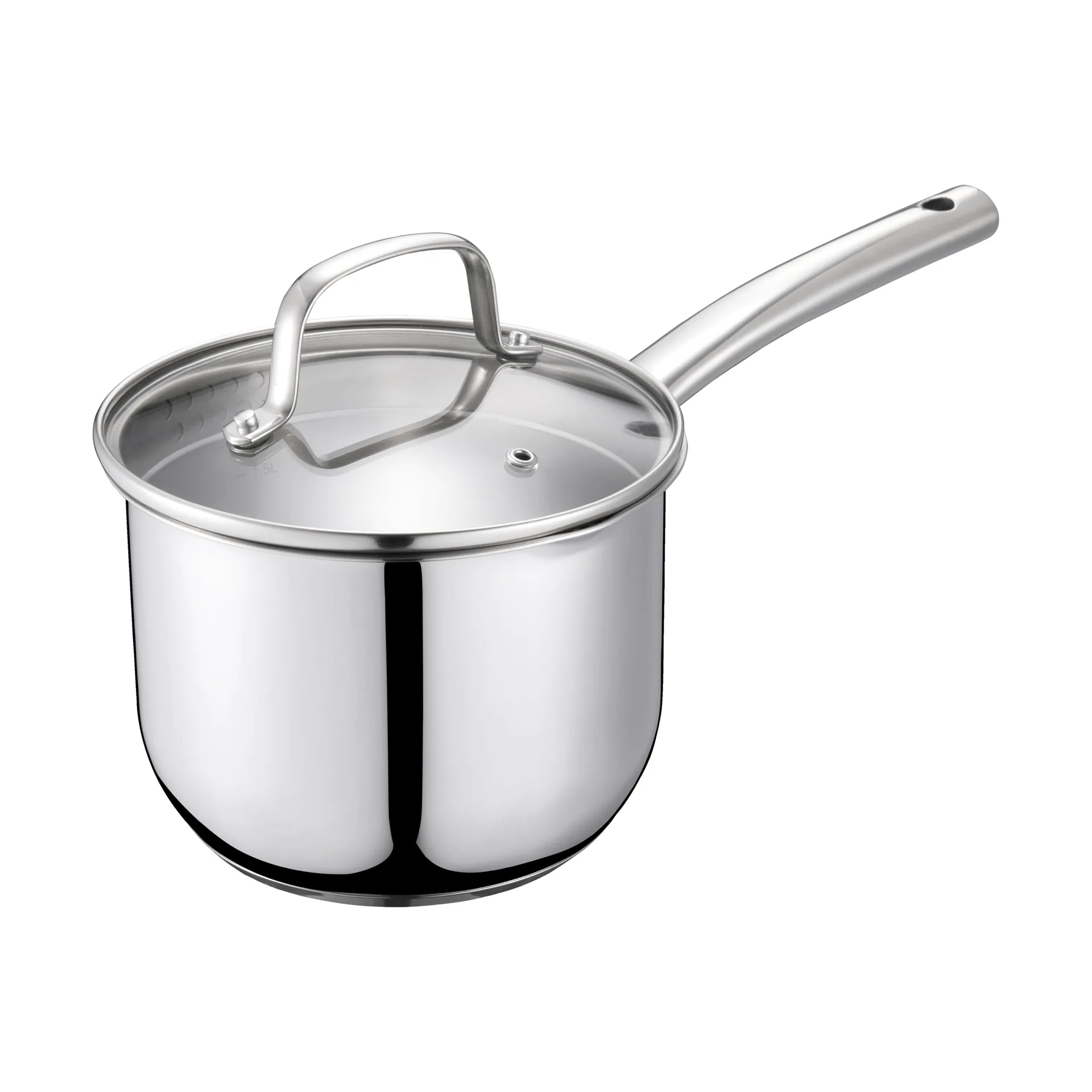 Kerri set di pentole, Acciaio inossidabile, 10 pezzi Dorre