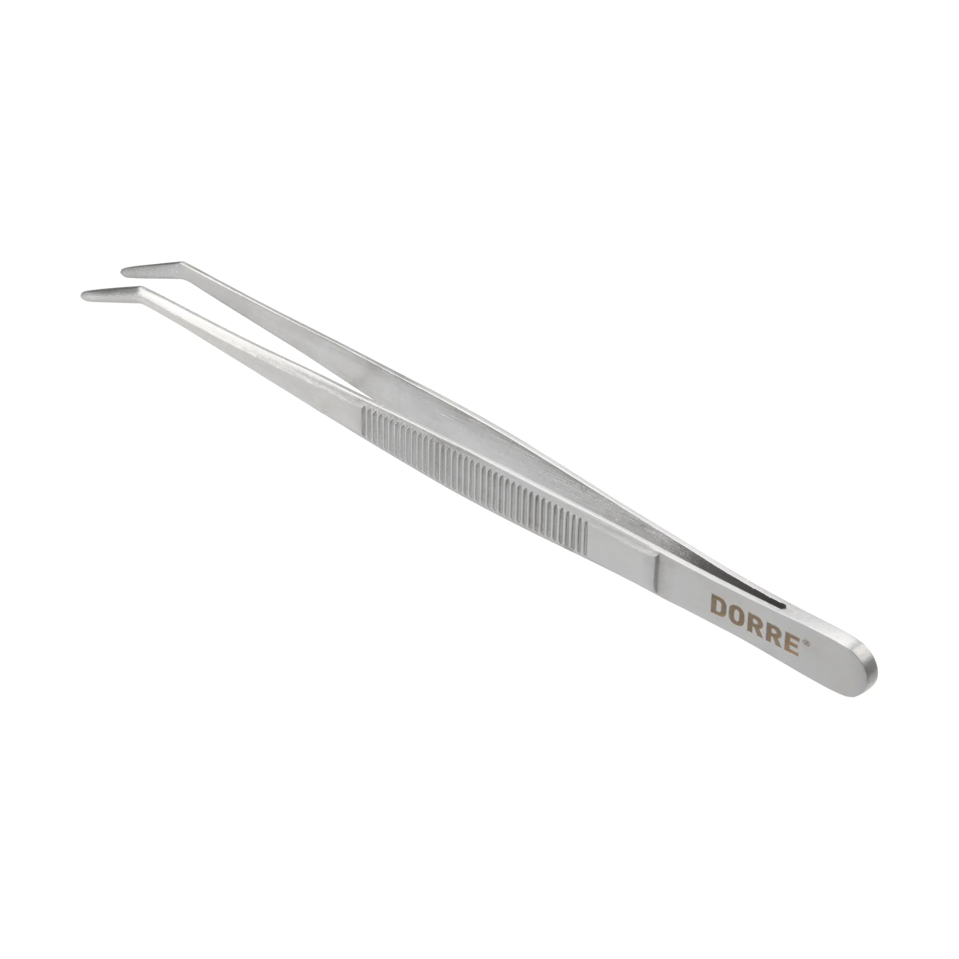 Maci pinza per alimenti, Acciaio inox, curvo, 16 cm Dorre
