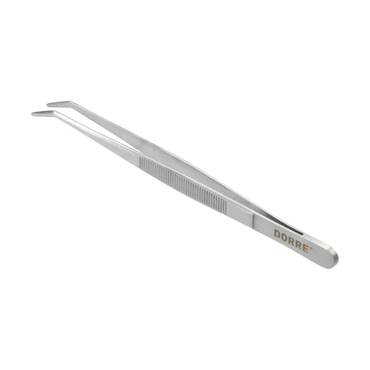 Maci pinza per alimenti - Acciaio inox, curvo, 16 cm - Dorre