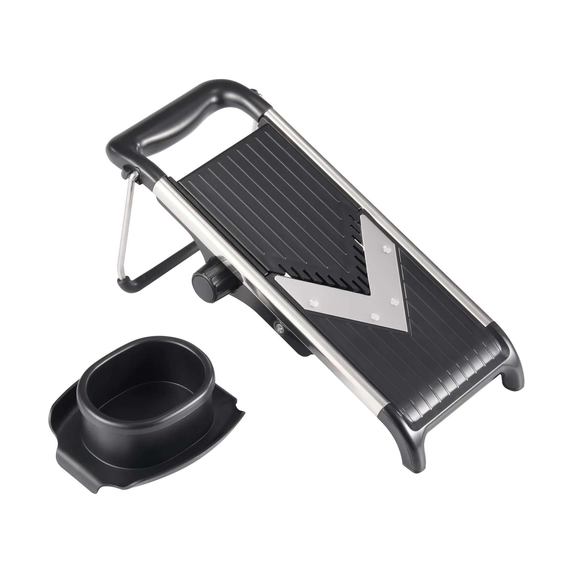 Mandolina Mara con supporto, 31,3x14,2x10,5 cm Dorre