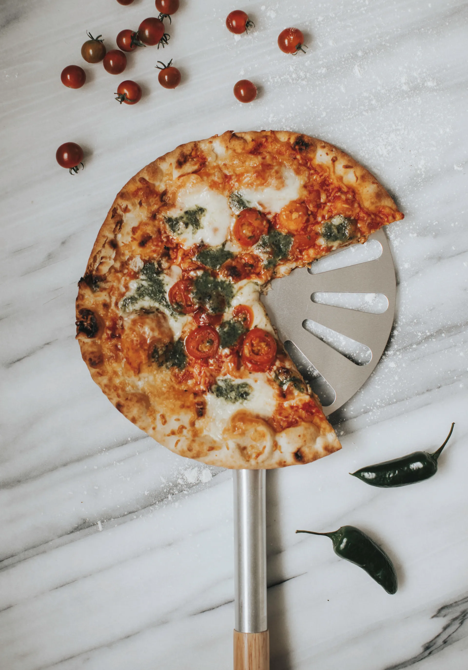 Pala per la pizza BBQ 76 cm, Alluminio-legno Dorre