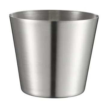 Peg coppetta per pommes/servizio - acciaio inox, 4 pezzi, Ø9,5 cm - Dorre