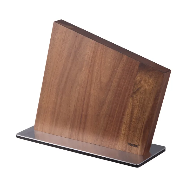 Portacoltelli Kitty - Acacia, inclinato, 30x23x2,5 cm - Dorre