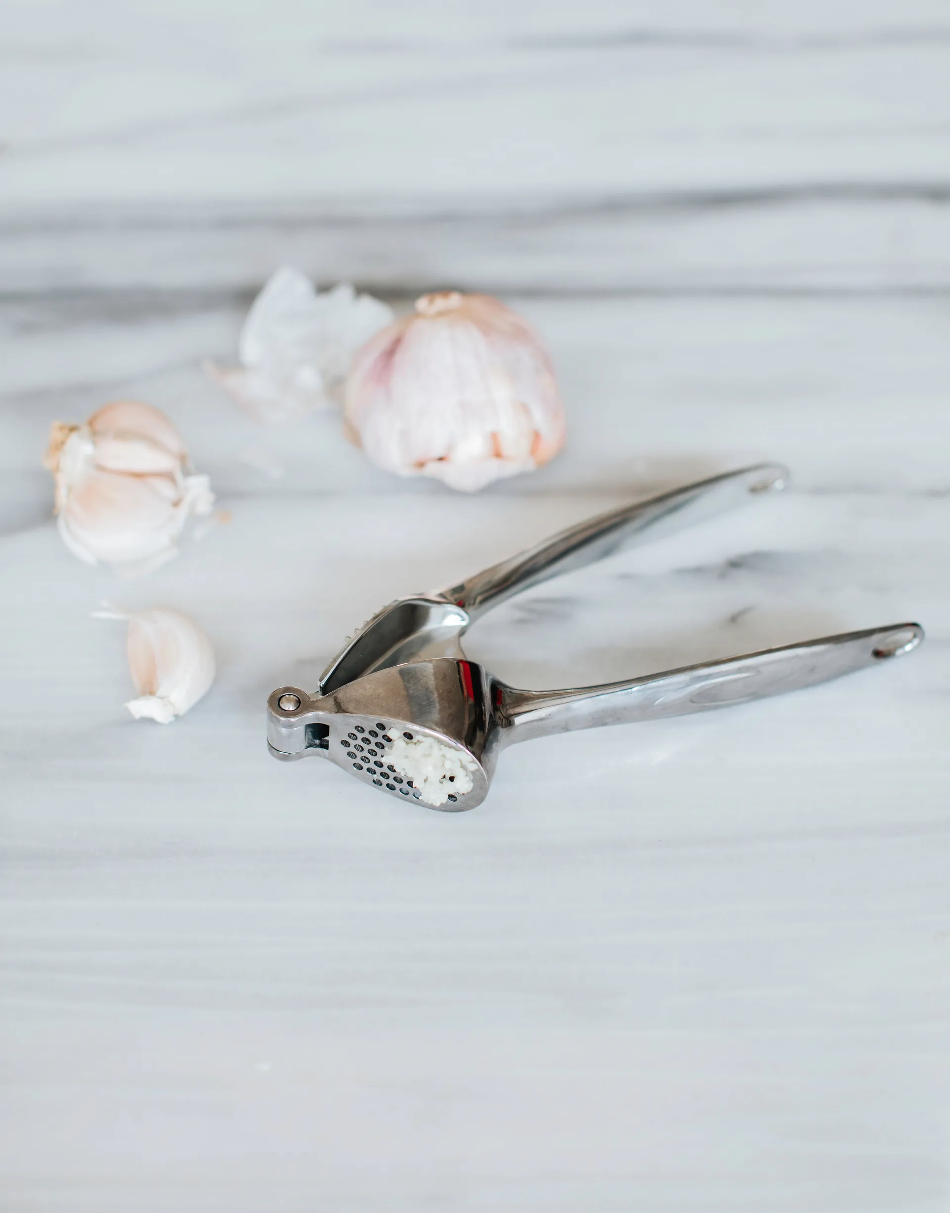 Schiaccia-aglio Via 18 cm, Zinco Dorre