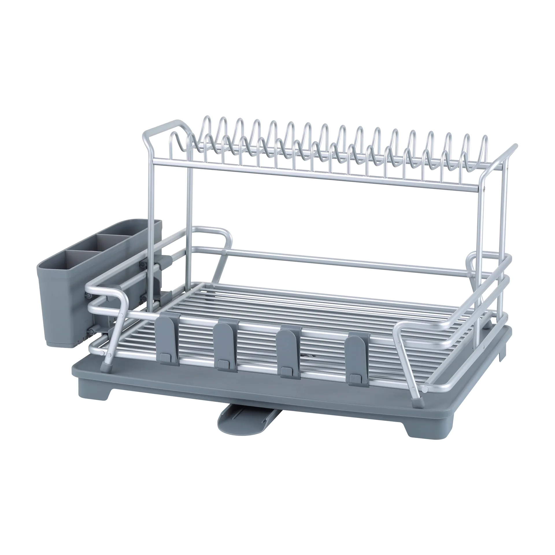 Scolapiatti Dilly 37,5x54,6 cm, Alluminio Dorre