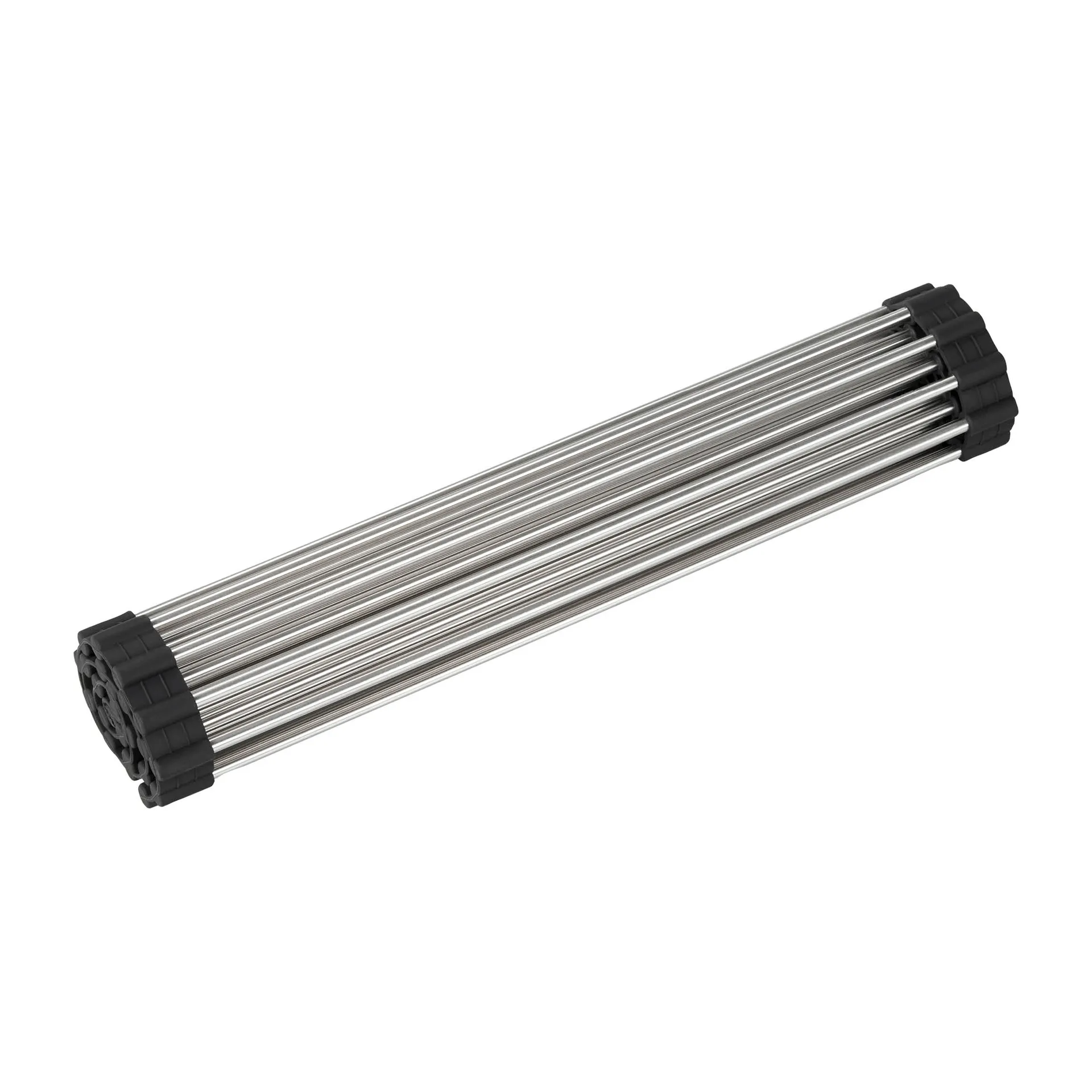 Scolapiatti Dina in acciaio inox arrotolabile, 37x46 cm Dorre