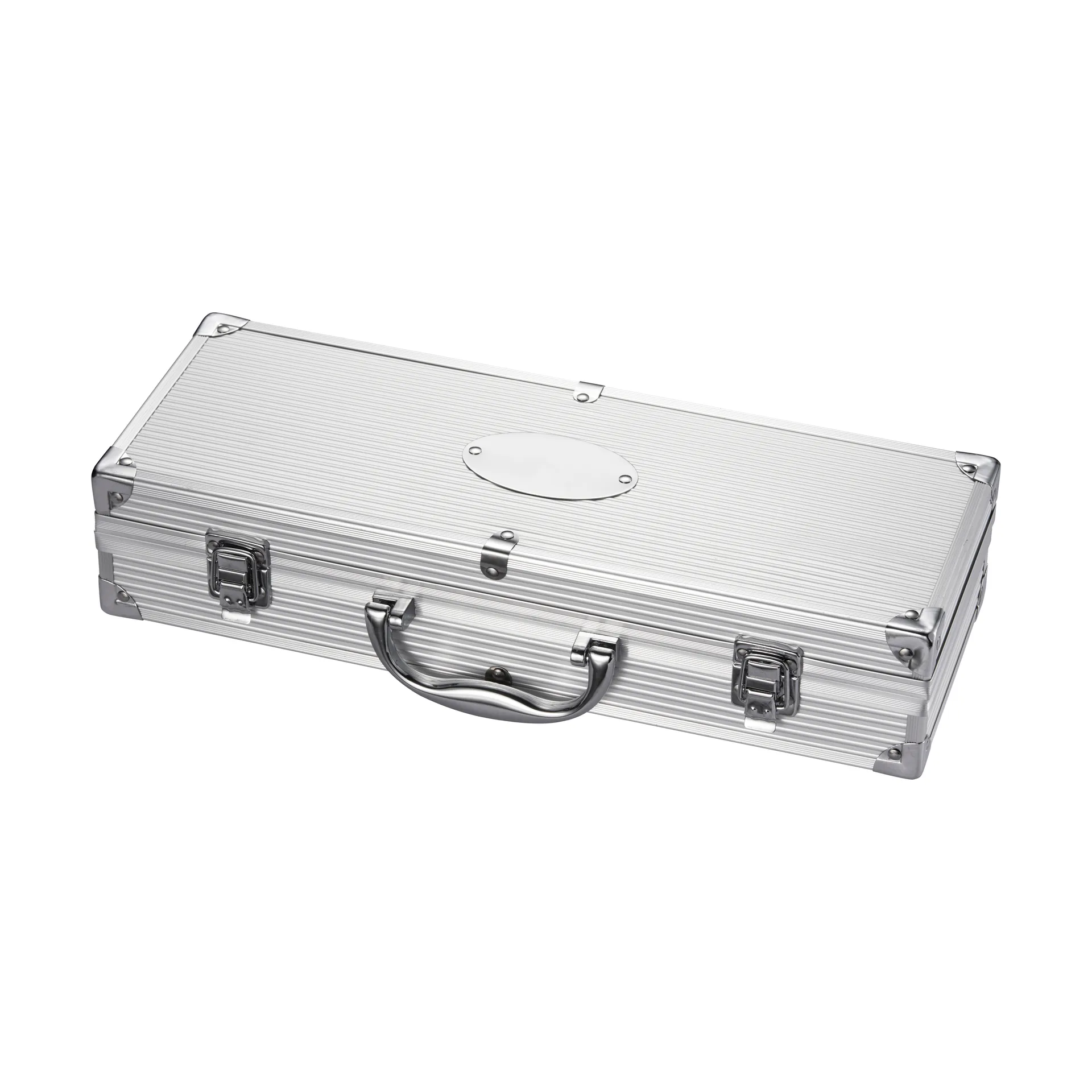set barbecue BBQ, acciaio inossidabile, 5 pezzi, confezione regalo Dorre