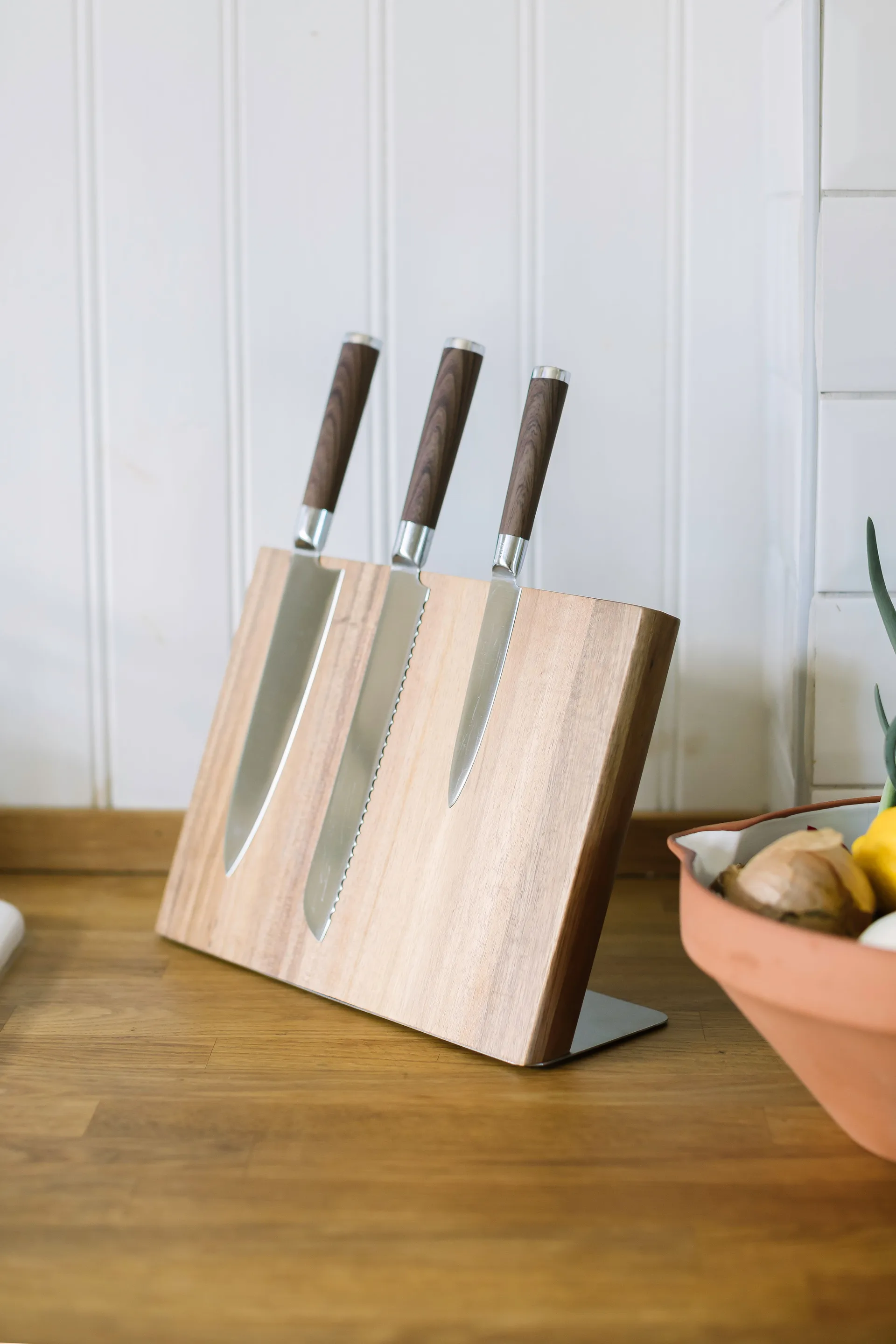 Set coltelli Kasima 3 coltelli, Acciaio inossidabile Dorre