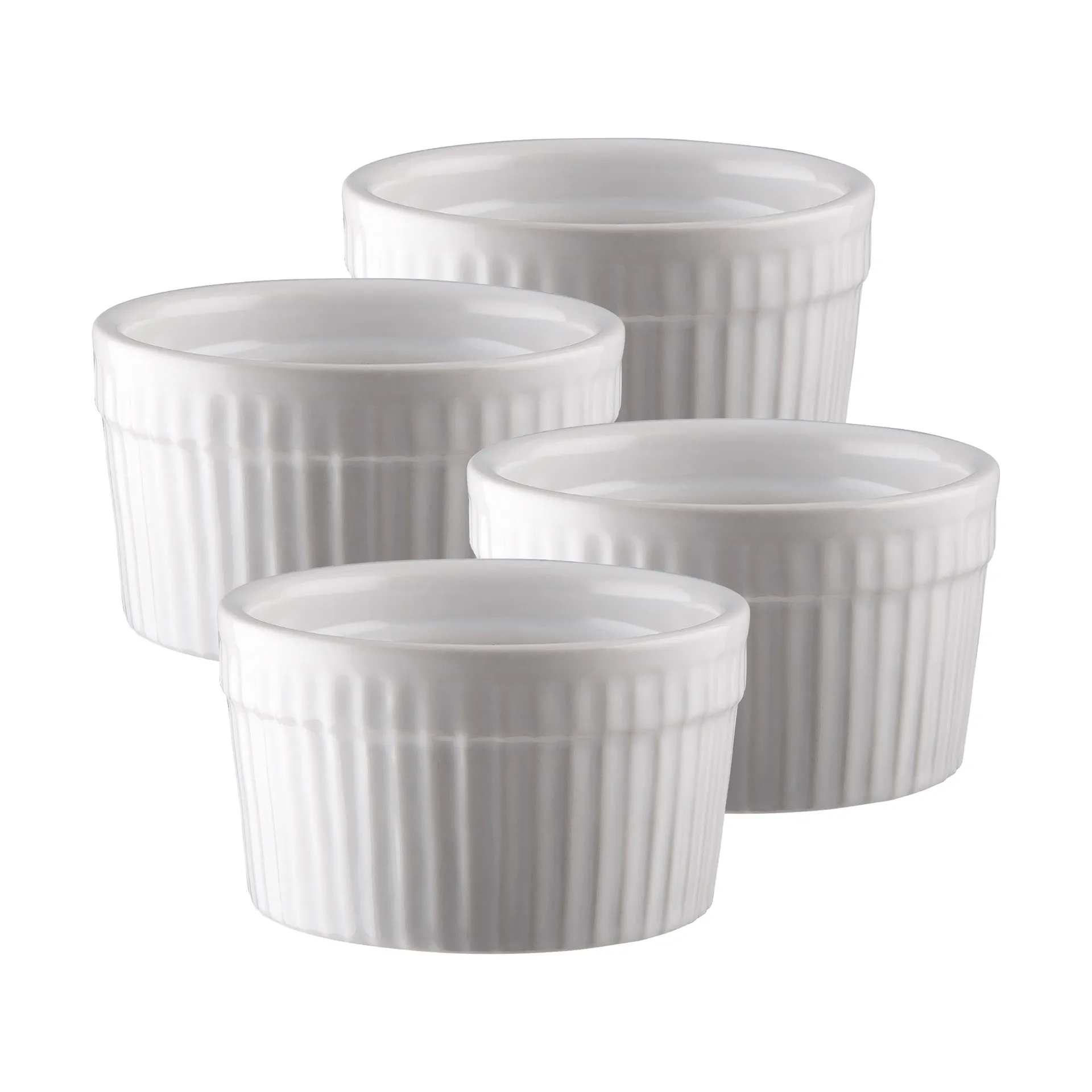 Set da crème brûlée da forno, Ceramica, 5 pezzi Dorre