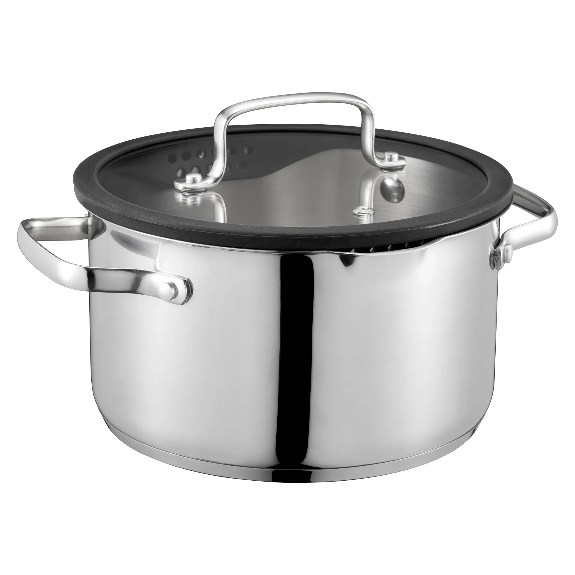 Set di 3 pentole Karla, Argento Dorre