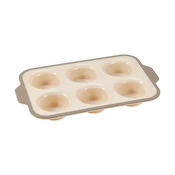 Set di 6 forme per muffin Cookie - Beige - Dorre