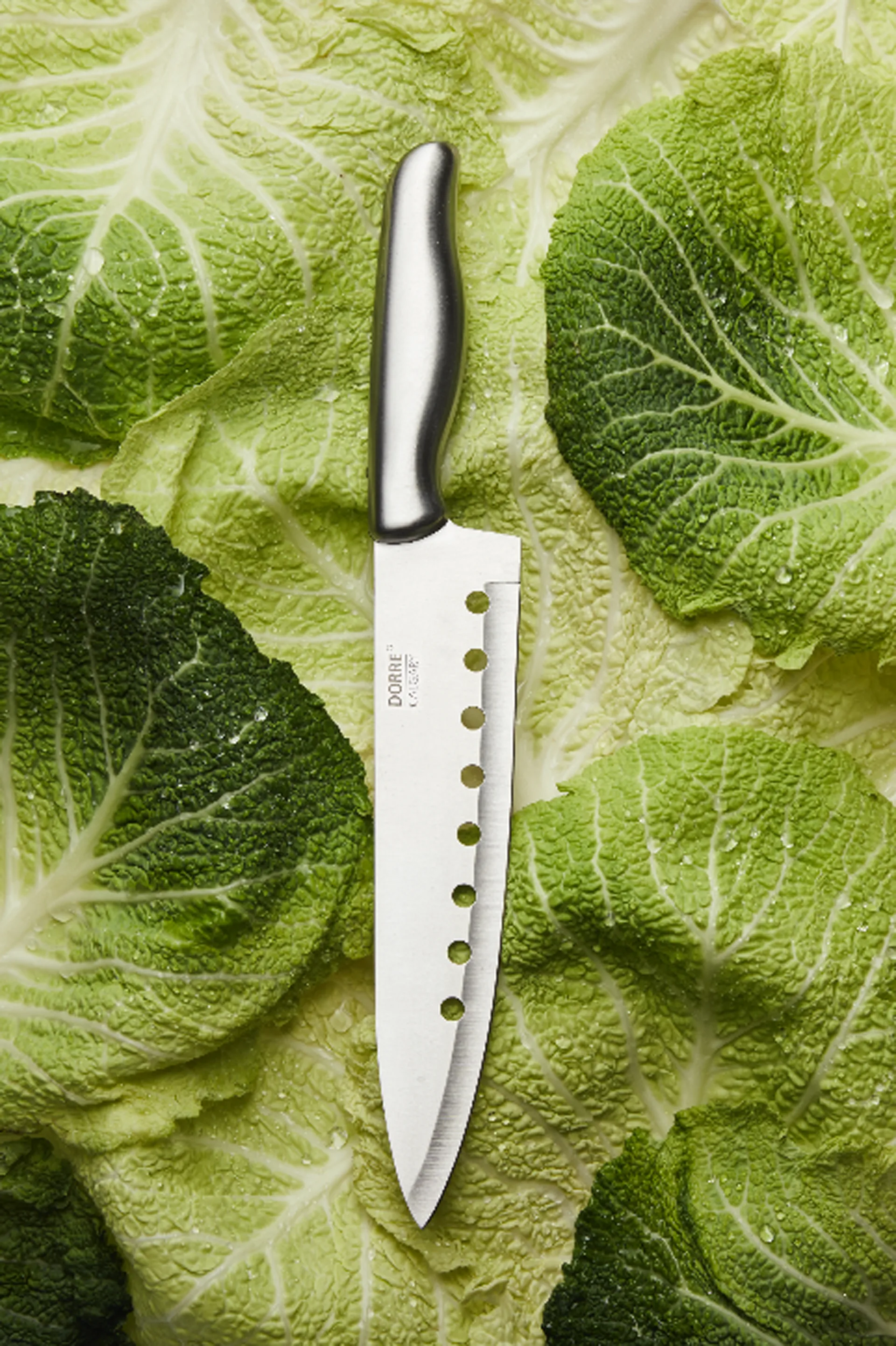 Set di coltelli Calgary 5 pezzi, Acciaio inossidabile Dorre