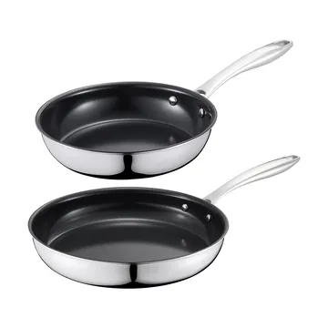 Set di padelle Trivence - Rivestimento ceramico, 3 strati, 2 pezzi - Dorre