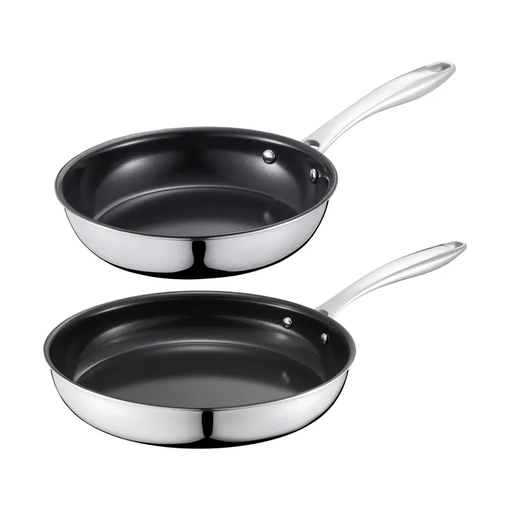 Set di padelle Trivence - Rivestimento ceramico, 3 strati, 2 pezzi - Dorre