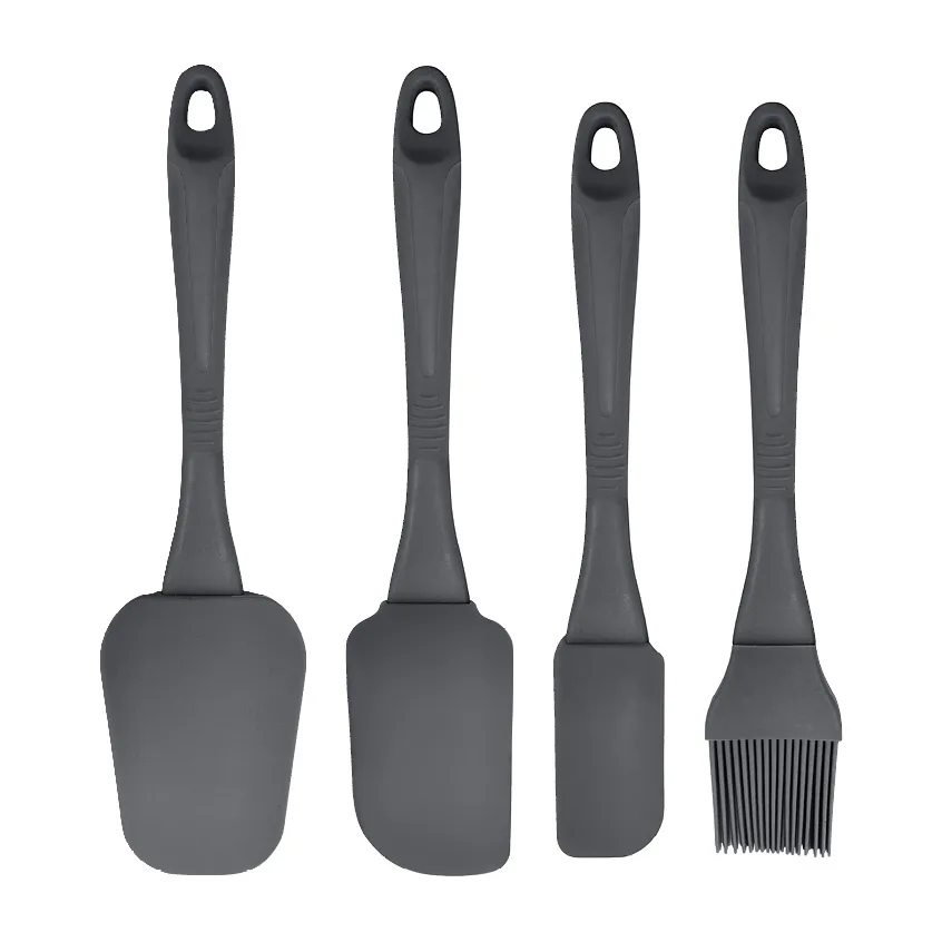 Set di utensili da cucina Rowan, 4 parti, Grigio Dorre