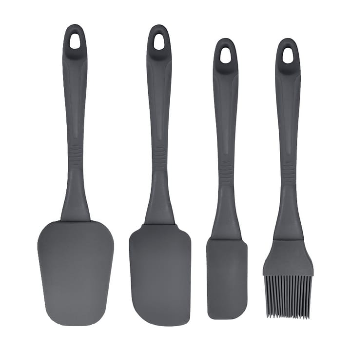 Set di utensili da cucina Rowan, 4 parti - Grigio - Dorre