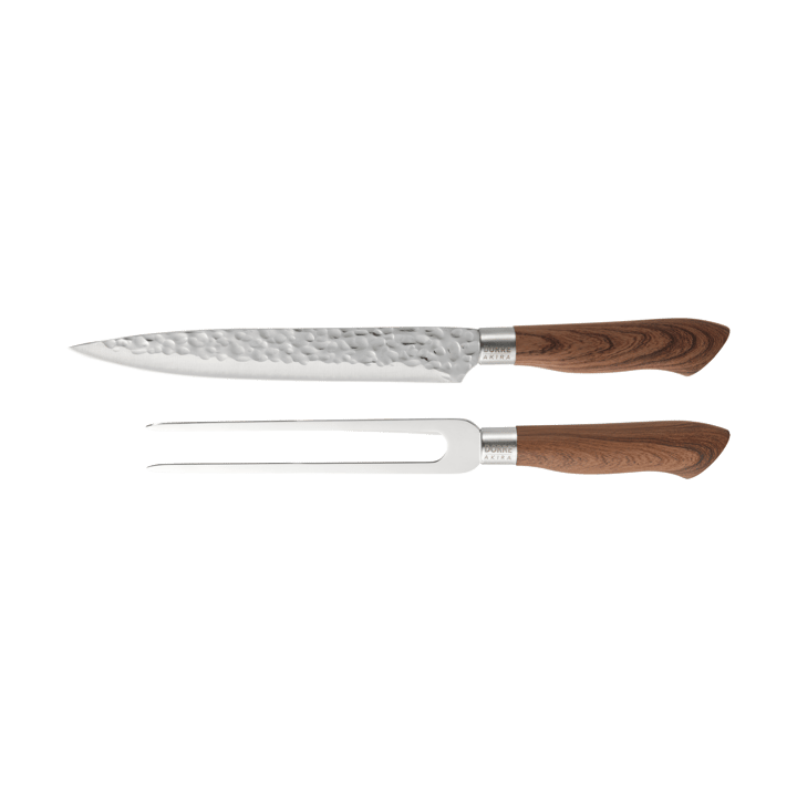 Set tagliere Akira 2 pezzi - Acciaio inossidabile - Dorre