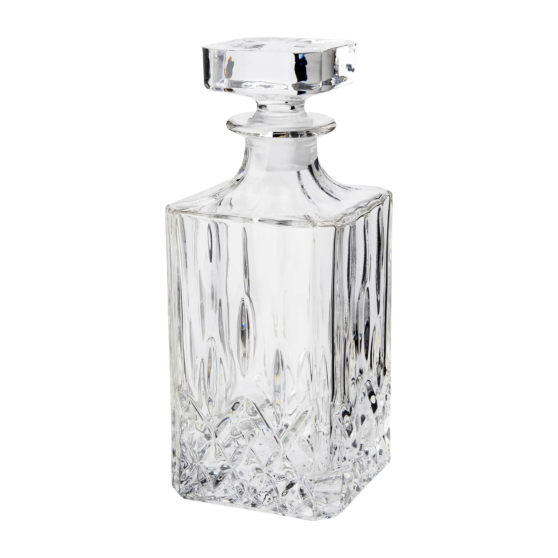 Set whisky Vide - caraffa e 6 bicchieri da whisky, Chrystal Glass Dorre