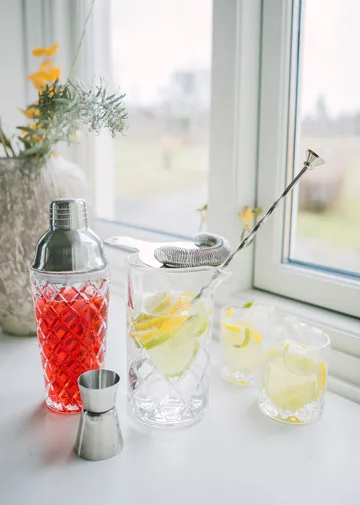 Shaker Dylan 40 cl - Vetro-acciaio inossidabile - Dorre