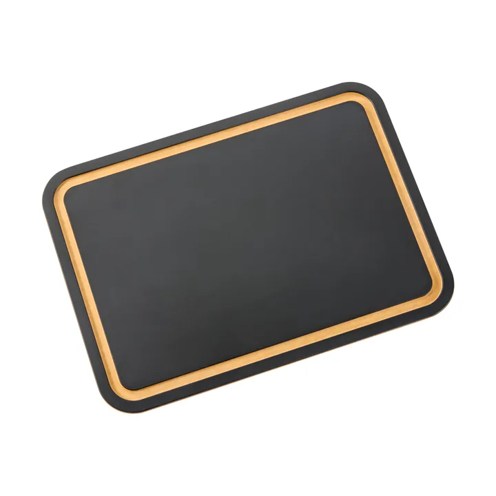 Tagliere Sami in fibra di legno pressata - nero, 29,8x21,5 cm - Dorre