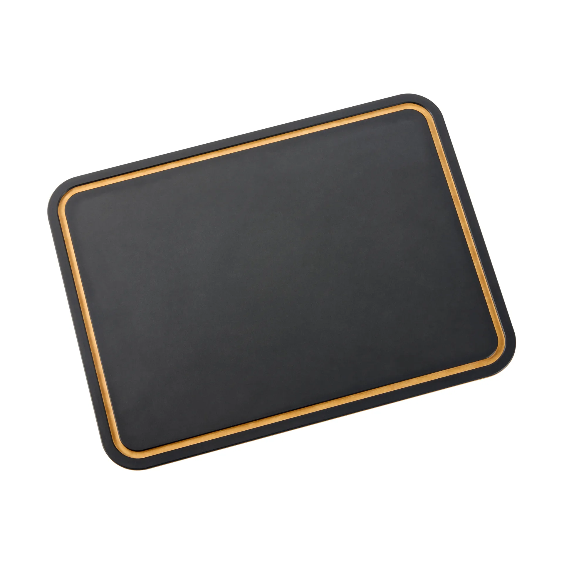 Tagliere Sami in fibra di legno pressata, Nero, 37x27,5 cm Dorre