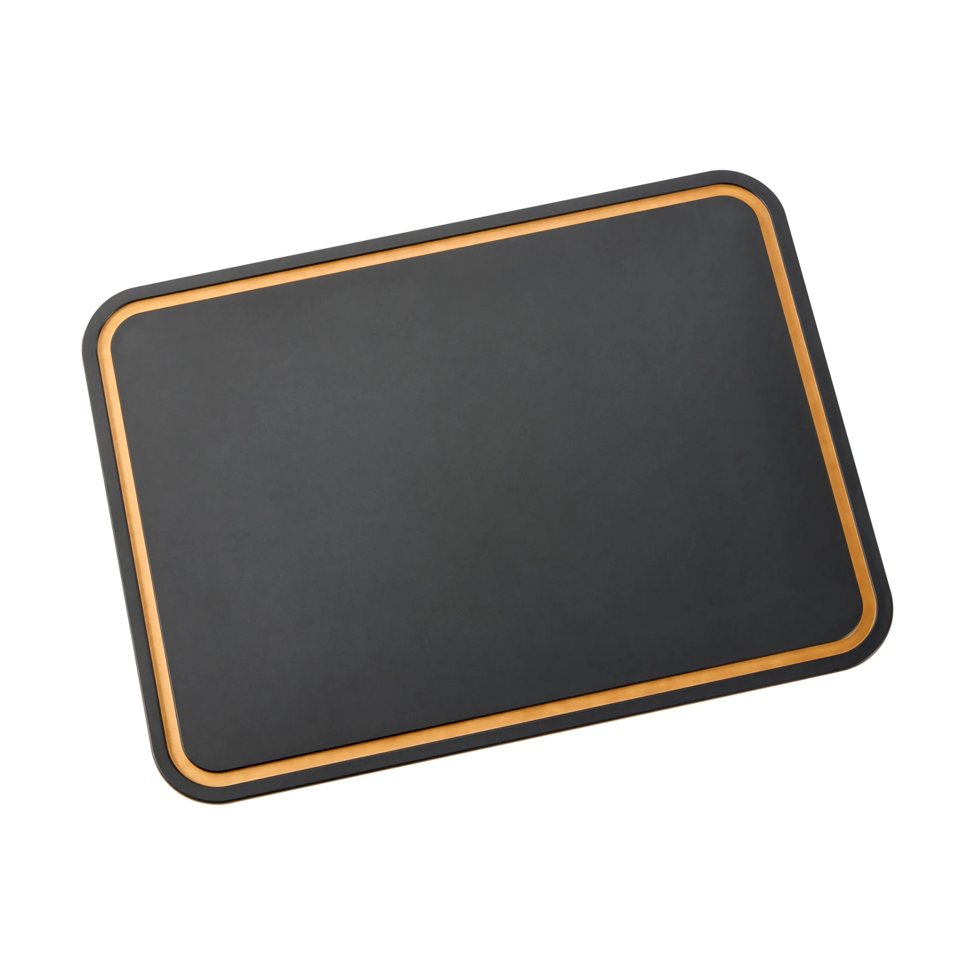 Tagliere Sami in fibra di legno pressata, nero, 44x32,5 cm Dorre