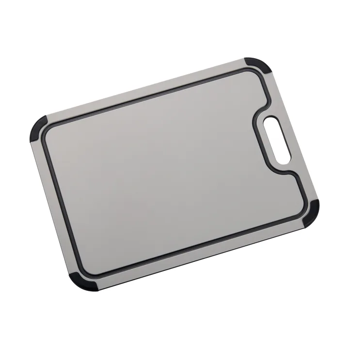 Tagliere Sibel in plastica con piedini in silicone - 44x32,5 cm - Dorre