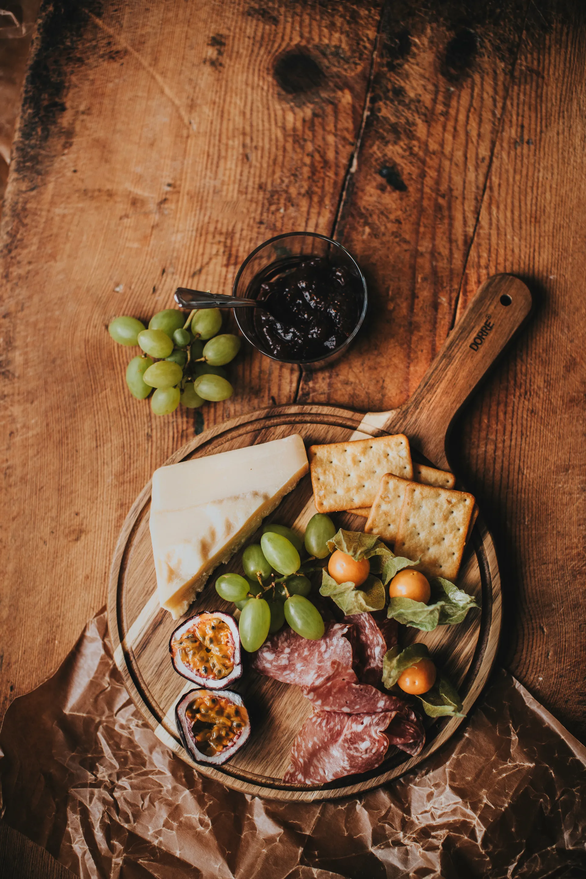 Tagliere Ulli Ø25,5 cm, Natura Dorre