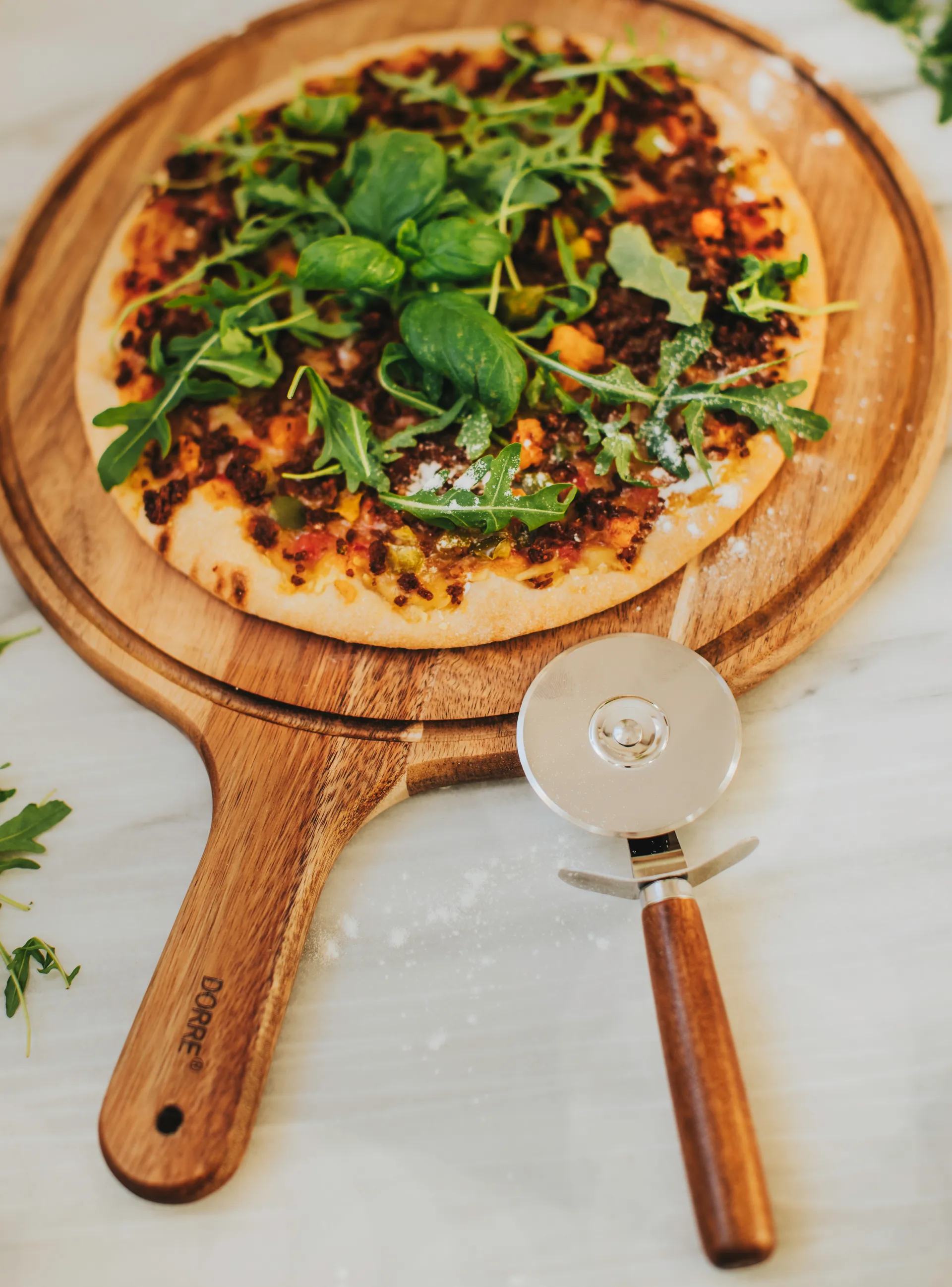 Tagliere Ulli Ø30,5 cm, Natura Dorre