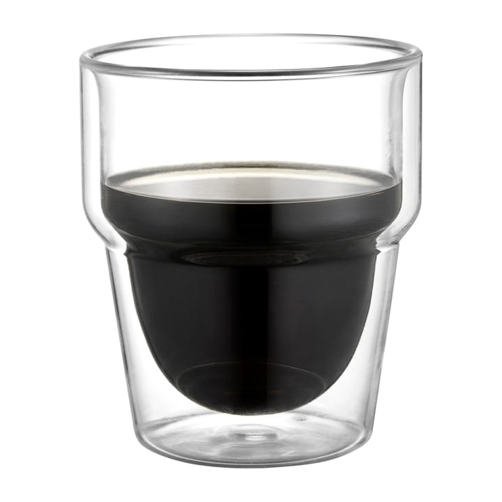 Tazza da caffè Kenya 32 cl, confezione da 2 - Vetro - Dorre