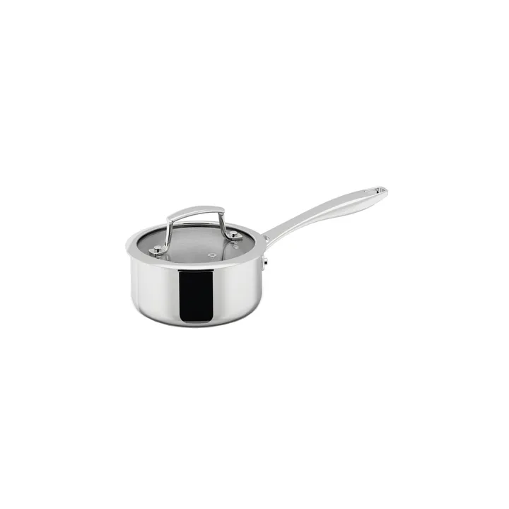 Trivence casseruola - Acciaio inox, coperchio in vetro, 1 L - Dorre