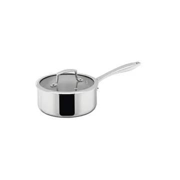 Trivence casseruola - Acciaio inox, coperchio in vetro, 2 L - Dorre