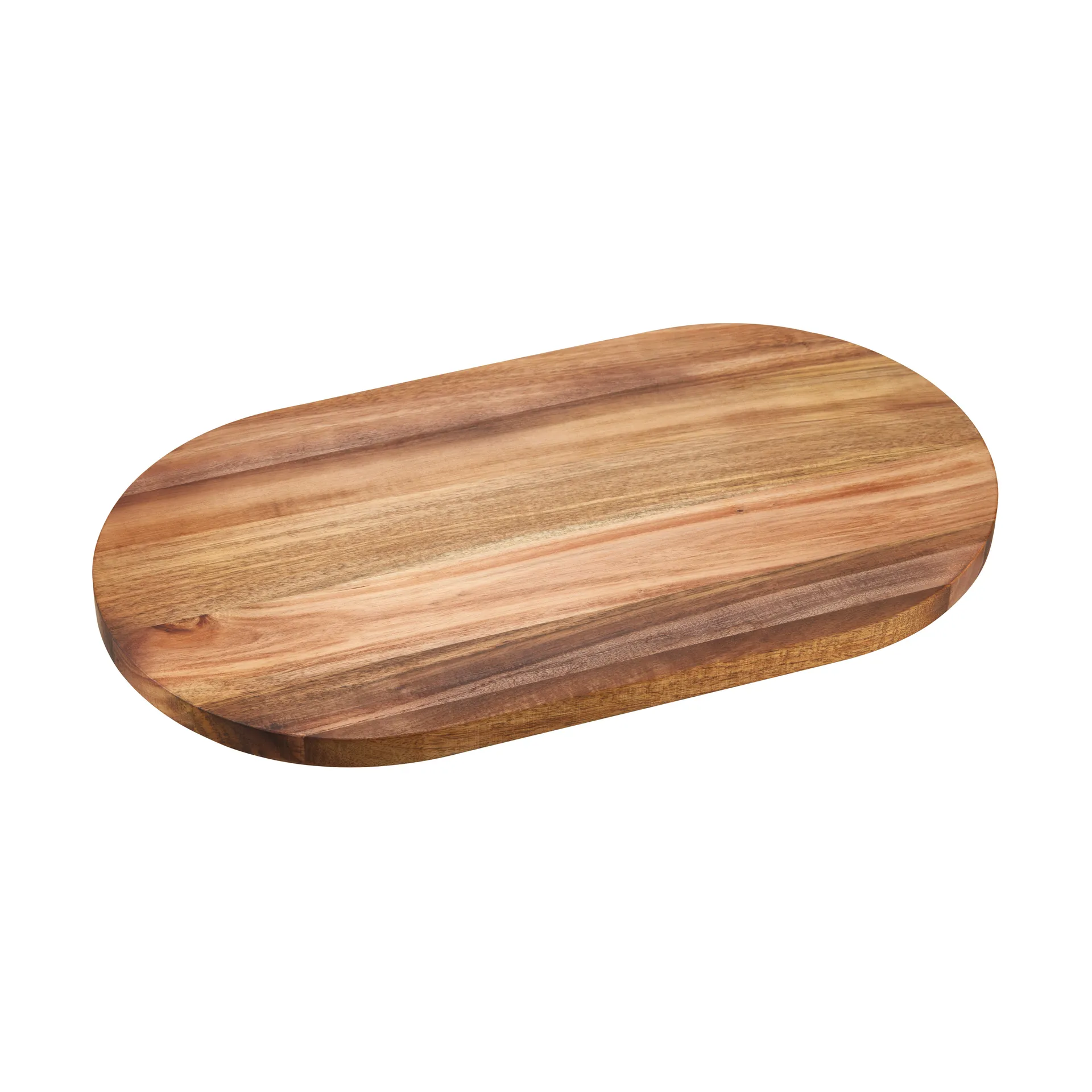 Vassoio da portata + ciotola Sevyn 5 pezzi, Acacia-porcellana bianca Dorre