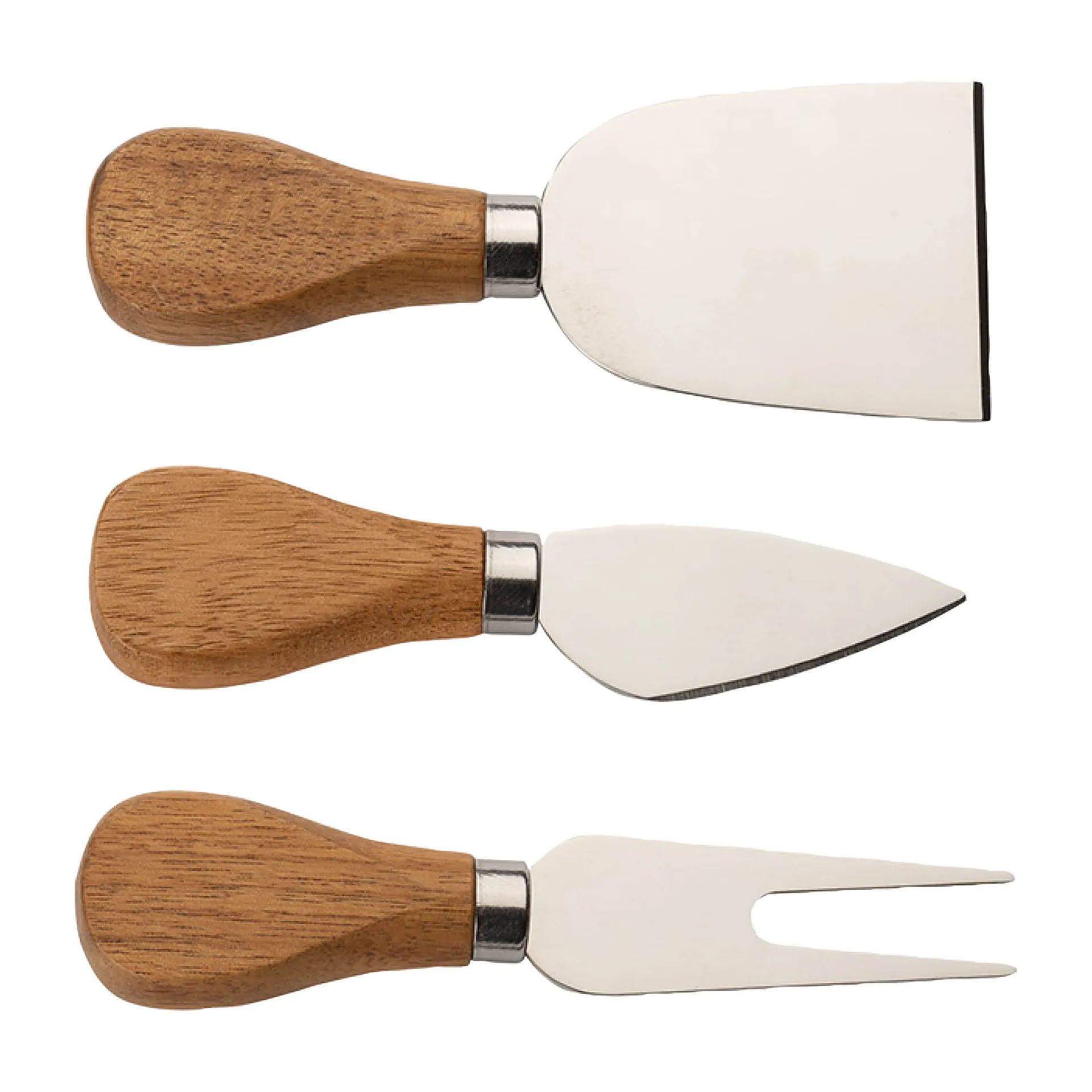 Vassoio per formaggi Oline acacia 4 pezzi, 26x29 cm Dorre