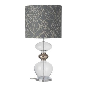 Base per lampada Futura - trasparente + cordoncino color argento - EBB & FLOW