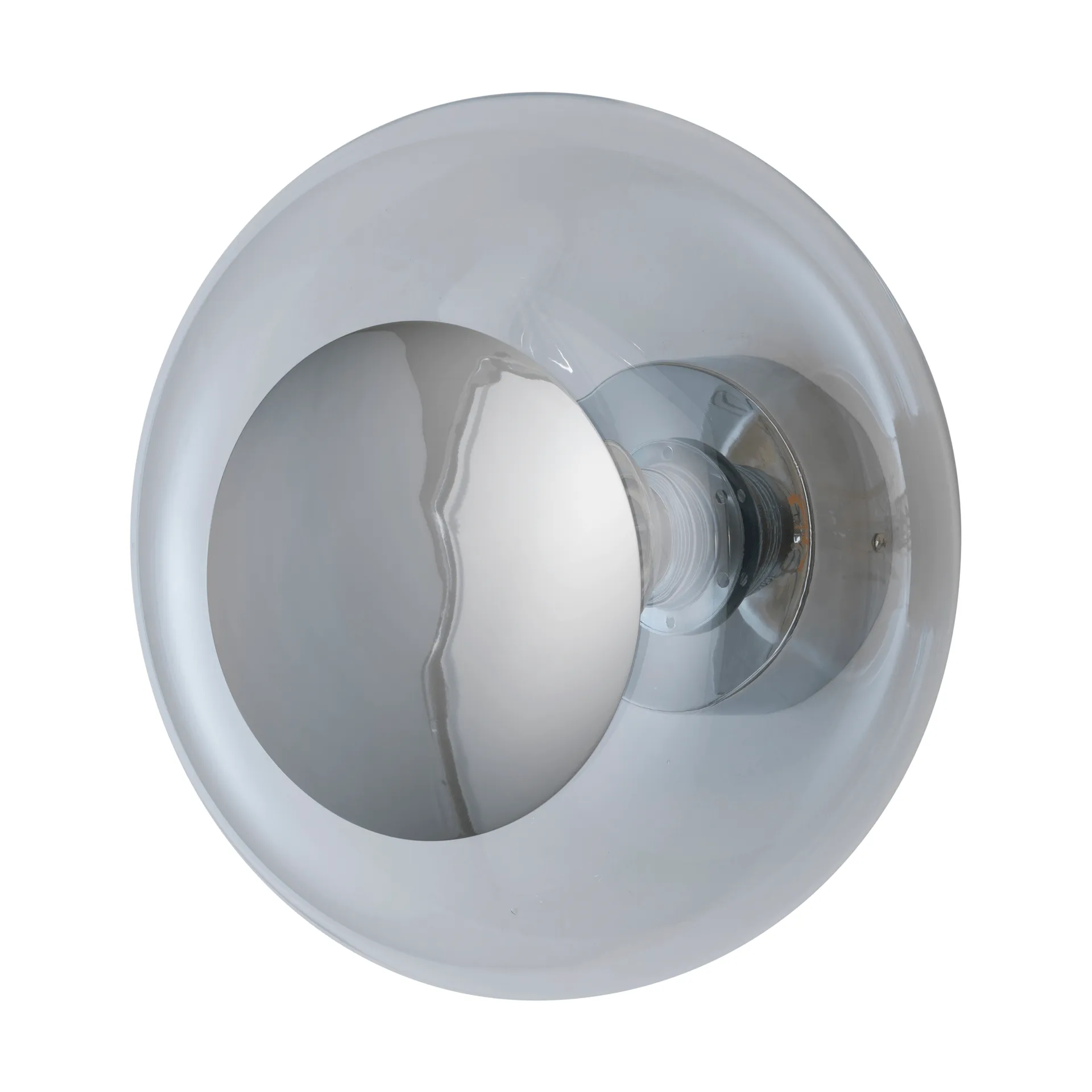 Horizon Surface applique, Clear-silver, Ø29 cm EBB & FLOW