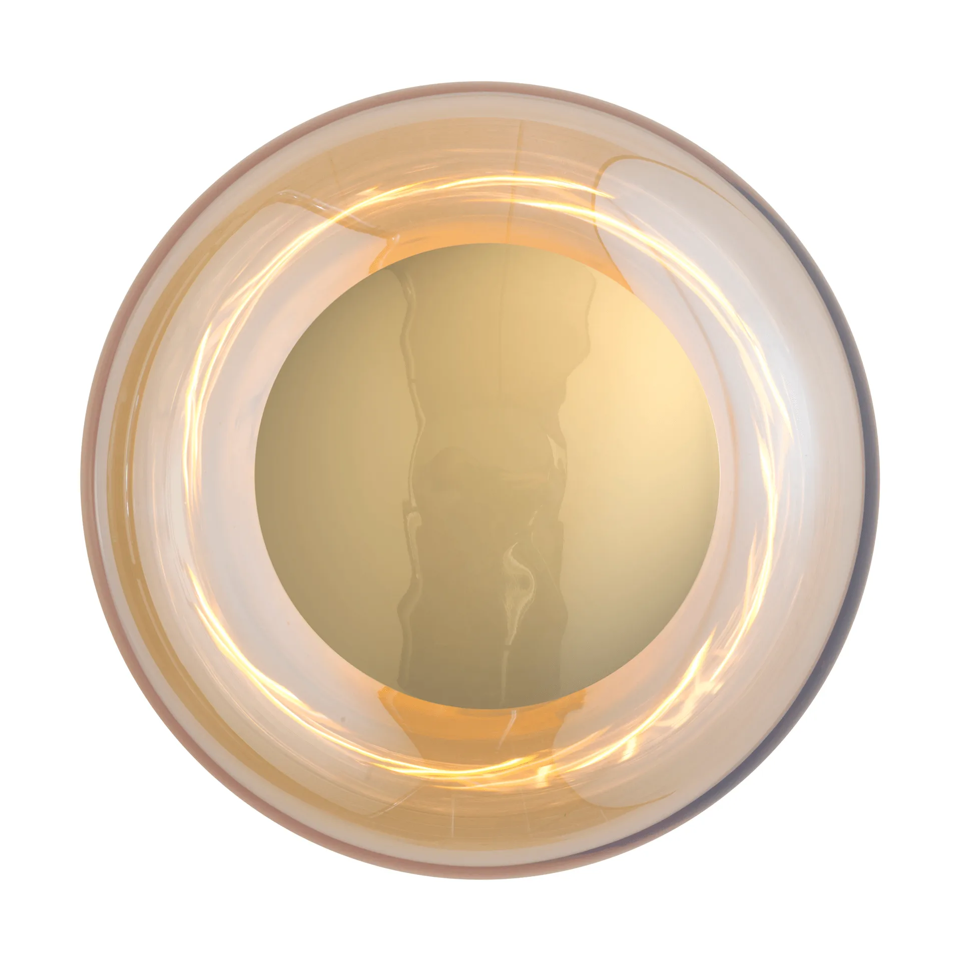 Horizon Surface applique, Golden smoke, Ø29 cm EBB & FLOW