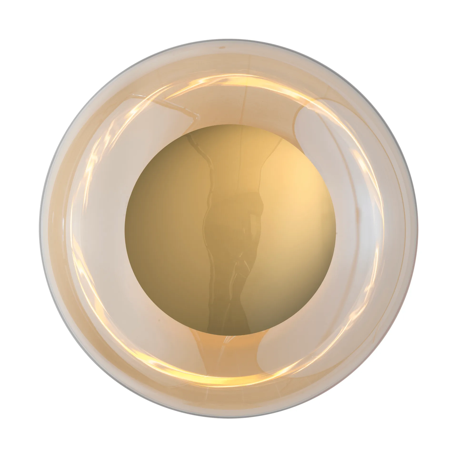 Horizon Surface applique, Golden smoke, Ø36 cm EBB & FLOW