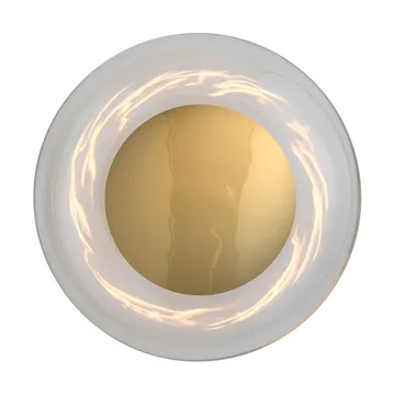 Horizon Surface applique - Trasparente-shiny gold, Ø29 cm - EBB & FLOW