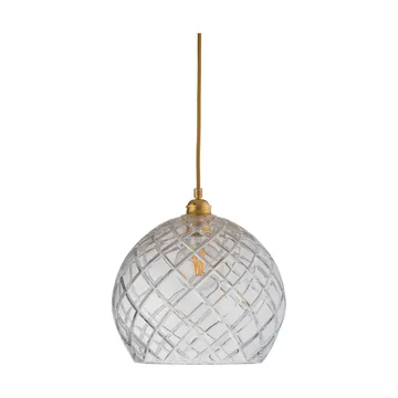 Lampada a sospensione Rowan L, Ø 28 cm - Crystal, grande check - EBB & FLOW